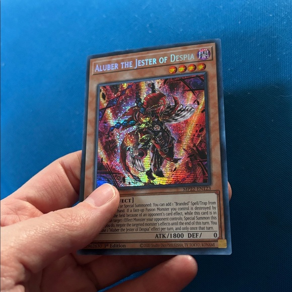 Yugioh Card Aluber The Jester Of Despia Dark Type Monster 1stEdition Shiny  NWOTS - tita.cl